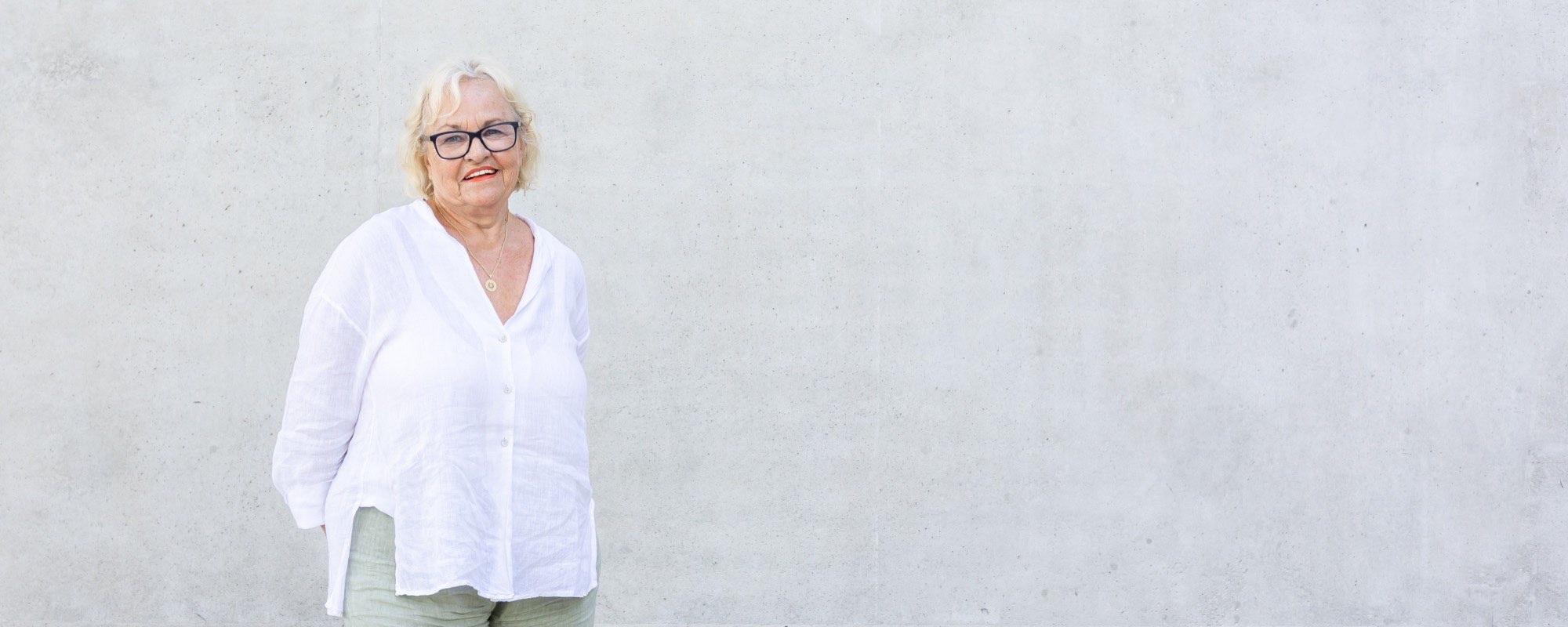 „Jeder Tag ist anders, jeder Tag ist schön – bei meinem freiwilligen Engagement in der Notschlafstelle freue ich mich über jedes Lächeln.“  Elfi, 80 Jahre